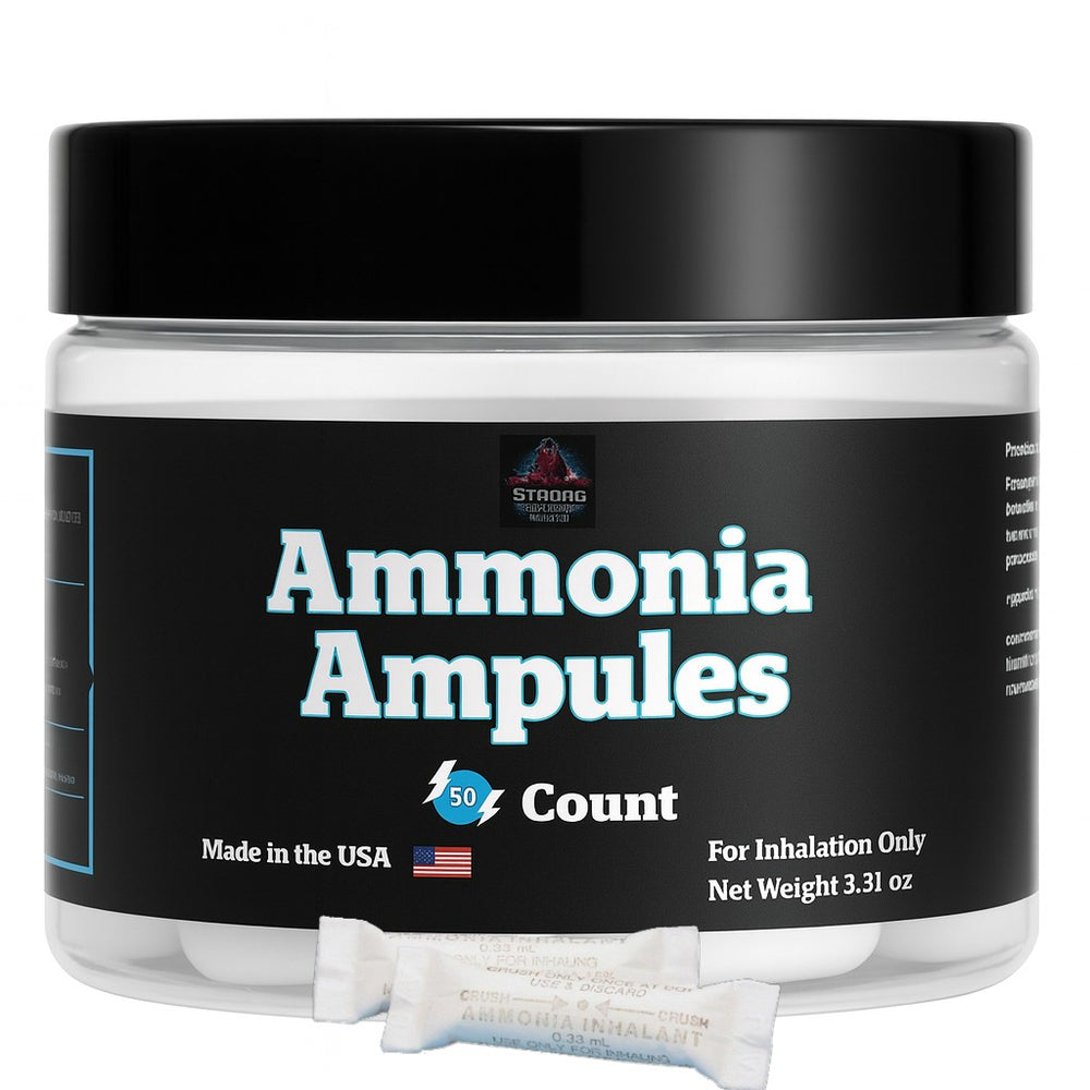Syborg Smelling Salts 50 Count Ampules